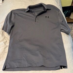 Under Armour Men's Charcoal Polo Shirt